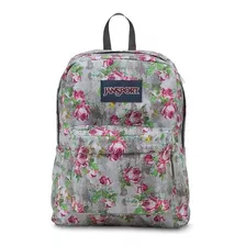 Jansport Mochila Superbreack Js00t5010kl -pido Gancho- Color Gris Diseño De La Tela Poliéster