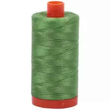 Aurifil Mako - Hilo De Algodon, 50 W, 1422yds, Color Verde