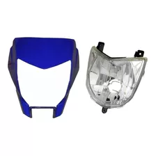 Carenagem Farol+bloco Azul Lander 250 Similiar Yamaha