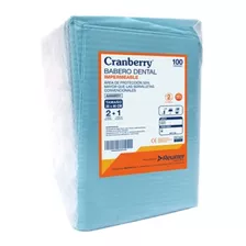 Babero Dental Cranberry Bolsa 100 Unidades - Amamedical