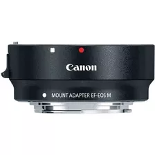Adaptador De Lente Canon Ef/ef-s Para Câmeras Canon Eos M