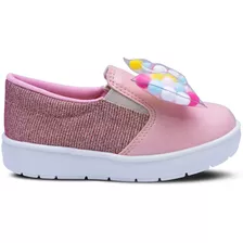 Tenis Slip On Infantil Feminino Menina Calce Facil 11.47