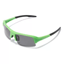 Lentes De Sol Hawkers Bat Para Hombre Y Mujer Color De La Lente Negro Color De La Varilla Verde Diseño Negro/neon Polarizado