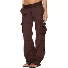 A+ Pantalones Cargo Para Mujer Pantalones Rectos Casuales