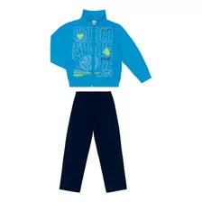 Conjunto Infantil Masculino Space Select Azul