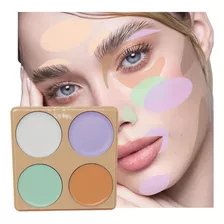 Paleta De 4 Correctores Camuflaje Concealer Rostro By Ushas