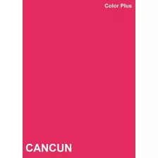 Papel Color Plus Cancun (pink) A4 180g Massa Colorida 50 Un.