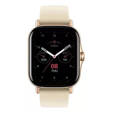 Smartwatch Amazfit Fashion Gts 2 1.65 Caja De Aleación De Aluminio Desert Gold, Malla Desert Gold De Silicona A1969