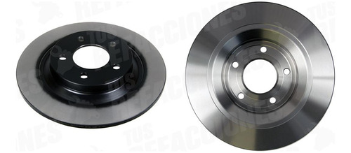 4 Discos Para Mazda 5 2012 2013 2014 2.5 Trw Foto 2