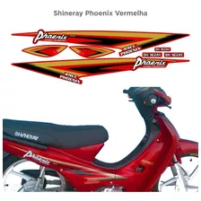 Kit Adesivos Shineray Phoenix 49cc Completo