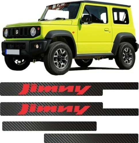 Sticker  4pzs Proteccin De Estribos Puertas Suzuki Jimny Foto 7