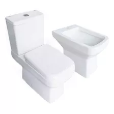 Combo Prunus Altea Inodoro Largo Bidet 1a Deposito Dual Tapa