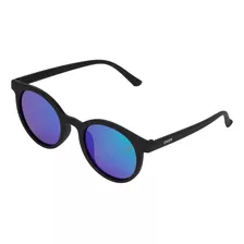 Óculos De Sol Oxer Com Proteção Solar Casual Kta9658 - Uniss Cor Preto/azul
