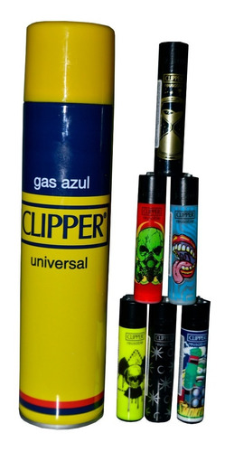 Clipper - Encendedor X 6 + Gas 