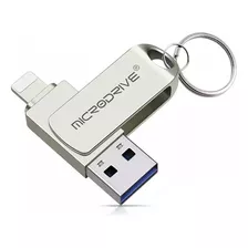 Pendrive 2 En 1 Usb 3.0 Memoria Para iPhone Capacidad 128 Gb