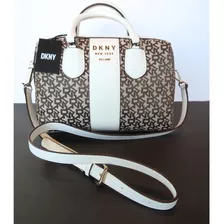 Cartera Dkny Noho Satchel Grande Signatur Jacquard Crossbody