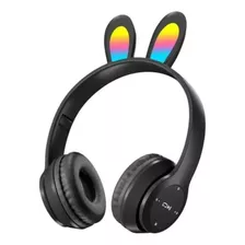 Auricular Infantil Bluetooth Con Orejas De Conejo 