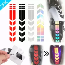 Adhesivo Para Moto Con Franjas De Flechas Reflectantes