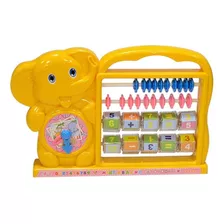 Brinquedo Educativo Ábaco Mágico Plástico C/labirinto Elefan