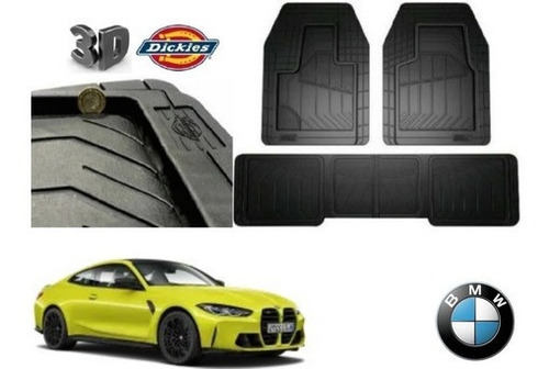 Tapetes Charola 3d Bmw M4 Coupe 2022 A 2024 Dickies Original Foto 3