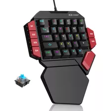 Magegee Teclado Profesional Para Juegos Con Una Mano, Retro.