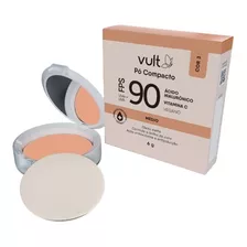 Vult Pó Compacto Facial Fps90 6g - Medio Cor 3