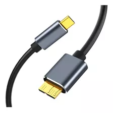 Cable Usb C 3.0 A 50cm Micro B Disco Duro / No Generico