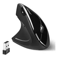 Perixx Perimice-713l, Mouse Inalámbrico Ergonómico Vertical 