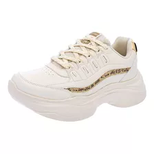 Tenis Chunky Clasben Karen Para Mujer Color Latte E6