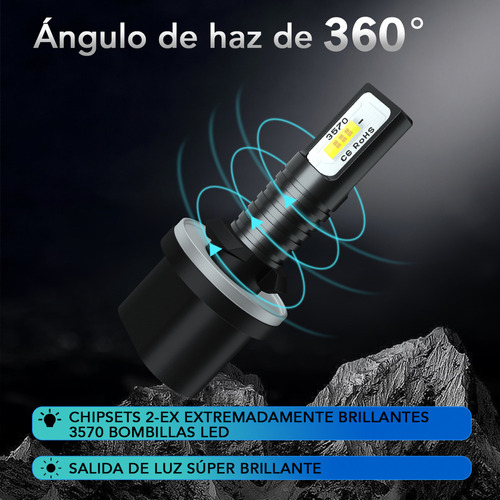 1 Par 880 899 893 - Bombilla Led Antiniebla 6000k Blanco Foto 6