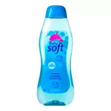  Shampoo Baby Soft Babysoft Cuidado Nutritivo Azul X 800 Ml