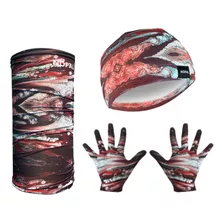 Cuello Termico + Gorro Micropolar + Guantes Primera Piel 