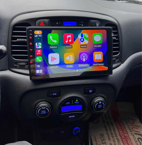 Radio Android Hyundai Accent 2008-2011 Foto 4