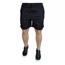 Bermuda Linho Comfort Slim Com Elastano Masculino