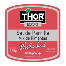 Sal De Parrilla Mix De Pimentas 350g - Thor