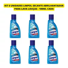 Kit 6 Und Limpol Secante Abrilhantador Para Lava Louças