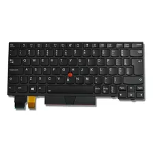 Teclado Retroiluminado Lenovo Thinkpad X280 01yp044 Cor Preto