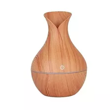 Humidificador Tipo Madera Led Aromatizador Colores