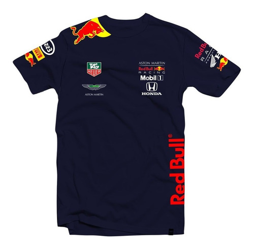Camiseta/camisa Verstappen Formula 1 F1 Red Bull Mercedes 
