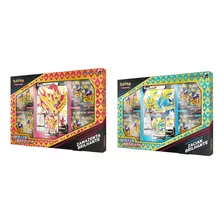 Pokémon Box Realeza Absoluta Zacian V Zamazenta V Brilhante