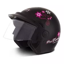 Capacete Pro Tork Feminino Liberty 3 For Girls Cor Preto Tamanho Do Capacete 58