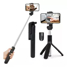 Pau De Selfie Tripé Bastão 360 Com Controle Sem Fio