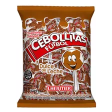 Chupetin Lheritier Cebollitas Dulce De Leche 240gr (40 Uni)