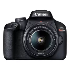 Canon Eos Rebel T100 - 18mp Full Hd Wi-fi - Lente 18-55mm