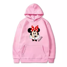 Moletom Infantil Minnie Blusa De Frio Desenho Disney Menina