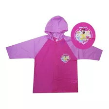 Pilot Infantil Con Capucha Y Botones Princesas Original Mpuy