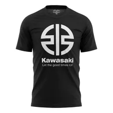 Camiseta Kawasaki Monster River Moto Gp Superbike Camisa 