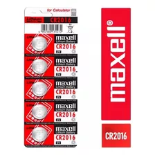 Pack Maxell Cr2016 3v 5 Unid