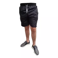 Short Bermuda Tactel De Elástico Masculino 3 Bolsos Promoção