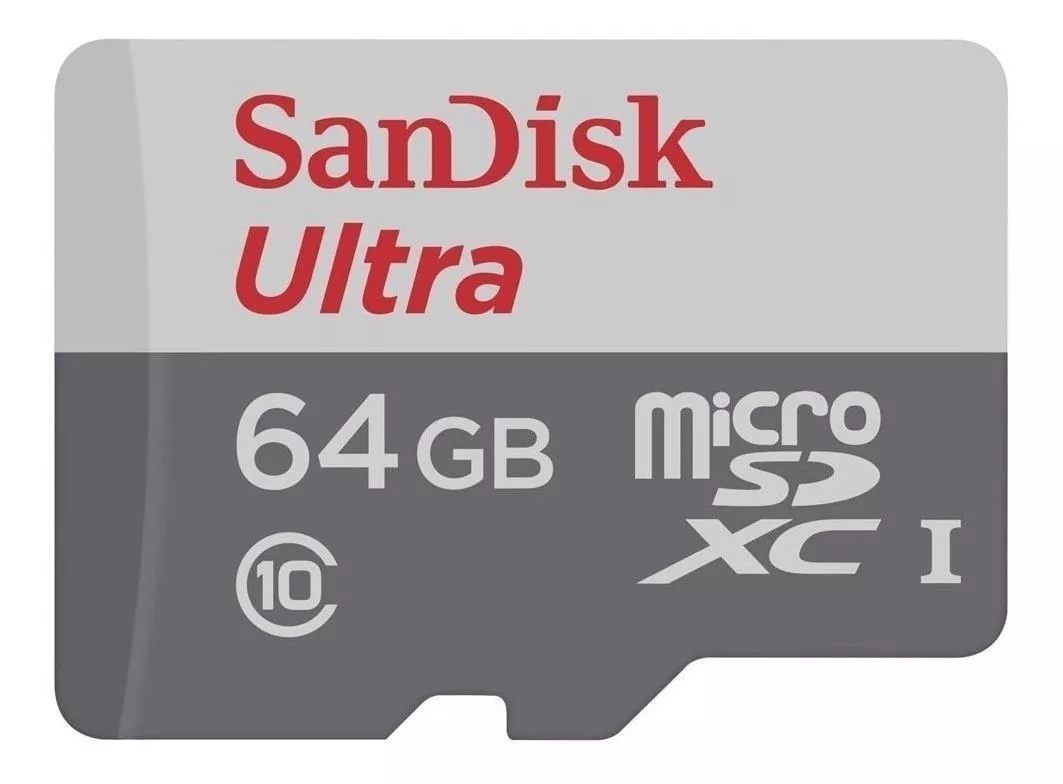 Cartão De Memória Sandisk Sdsqunb-064g-gn3ma Ultra 64gb